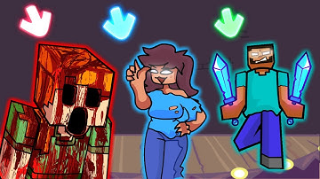 FNF Character Test | Gameplay VS My Playground | Herobrine Reborn