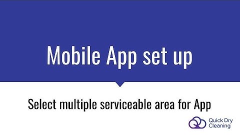How to select Multiple Serviceable area for the apps in QDC