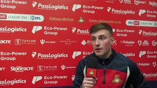 Robbie Gotts previews Vertu Trophy tie against Chesterfield
