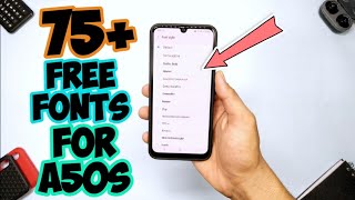 How To Install Any Fonts For FREE In Samsung Galaxy A50s, A70, & Any Samsung One UI Device (NO ROOT) screenshot 1