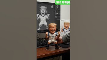 Donald Trump 3D printer AI video #ai #aivideo #aiart.