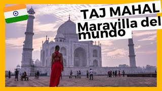 EL TAJ MAHAL MARAVILLA MUNDO 🔝 🕌 Taj Mahal en Español 😲 VUELTA AL MUNDO #7
