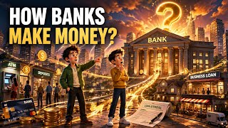 How Banks Actually Make Money 💰 | The Banking System Explained #FINVOROIQ #Finance 