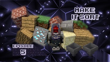 Make it Sort! | Project Bedrock Ep 6 | Minecraft Bedrock 1.16