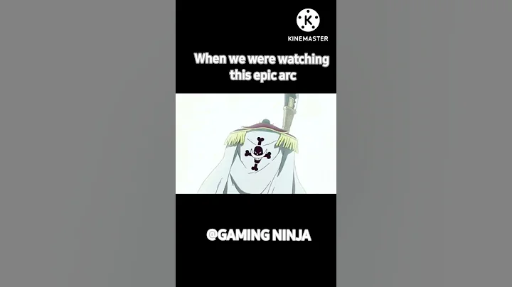 When we were watching Marineford Arc | Gaming Ninja #shorts #anime #marineford #shanks #kaido