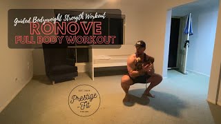 Ronove - Bodyweight Strength Workout demonstration