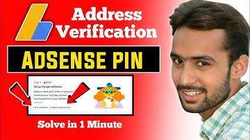 Address Verification (PIN) is required in order to monetize your YouTube Channel