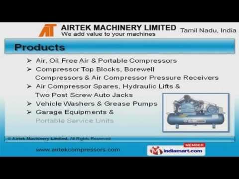 Air Compressors & Hydraulic Lifts by Airtek Machinery Limited, Coimbatore