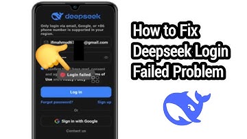How to Fix Deepseek Ai Login Failed Problem (2025) | DeepSeek AI Login Error