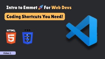 Emmet Kya Hai? 🔥 HTML CSS Shortcuts for Web Developers | Video 1
