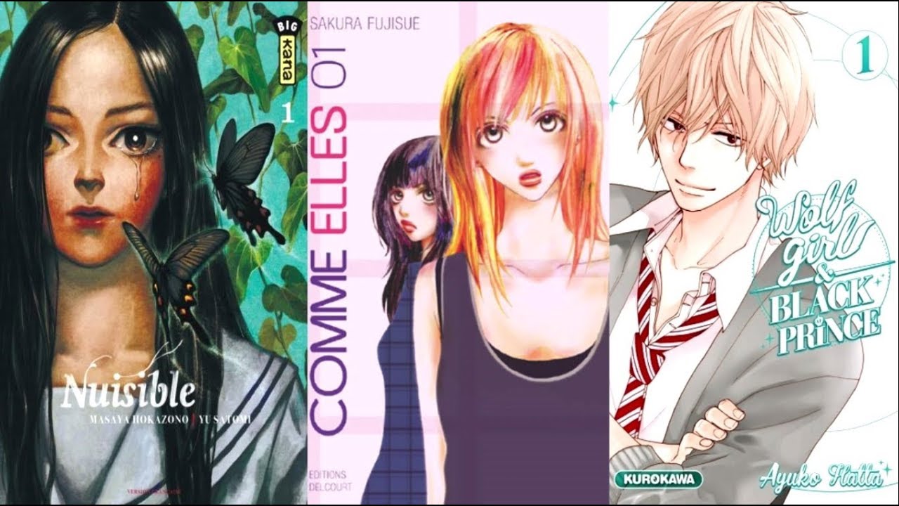 [Présentation Manga] Nuisible/Comme elles/Wolf girl and black prince