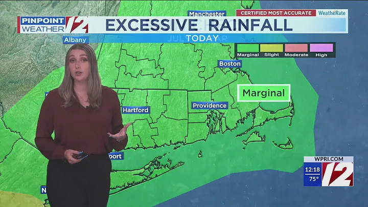 WPRI 12 Weather Forecast 7/9/25