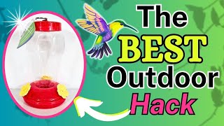 MUST SEE Hummingbird Feeder DIY Hack that Will Leave You AMAZED