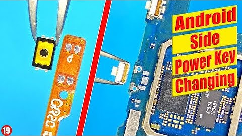 🤑How to replace Android Mobile phone side power button on off switch & volume buttons #1k  #shorts