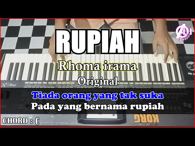 RUPIAH - Rhoma irama | Karaoke Dangdut Korg Pa3x (Chord&Lirik) Nada Cowok class=