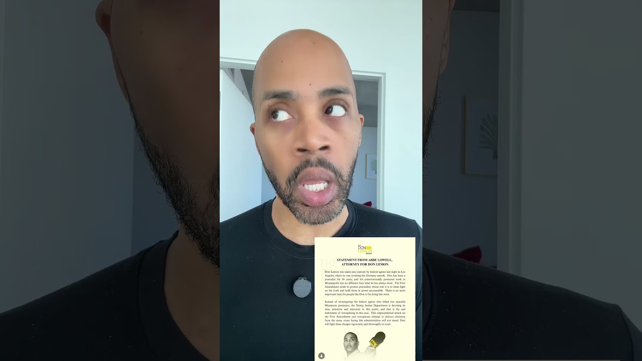 BREAKING: Don Lemon Arrested By Federal Agents for Covering Protests in Minnesota