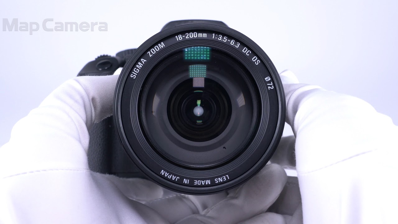 Sigma シグマ 18 0mm F3 5 6 3 Dc Os キヤノン用 難有品 Youtube