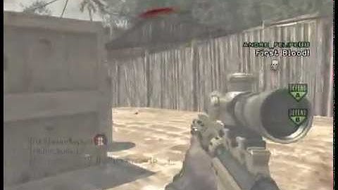 MW3 MSR QuickScope (Village - S&D)
