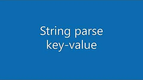 Javascript string parse with key-value pairs