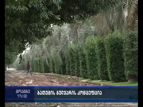 უთანხმოება ბათუმის ბულვარის განვითარების კონცეფციის გარშემო