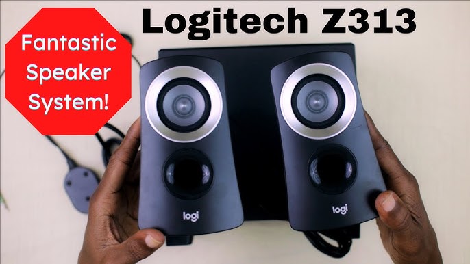 Review & Soundtest of Logitech Z313 2.1 Multimedia Speaker System with  Subwoofer 