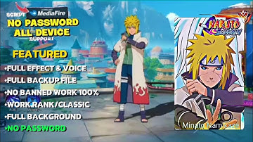 New Script Skin Gusion Minato Namikaze No Password | Full Effect & Voice New Patch ML