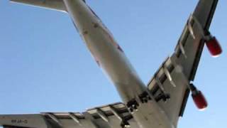 Virgin Atlantic Birthday Girl Boeing 747-400 Landing At Boston Logan Airport