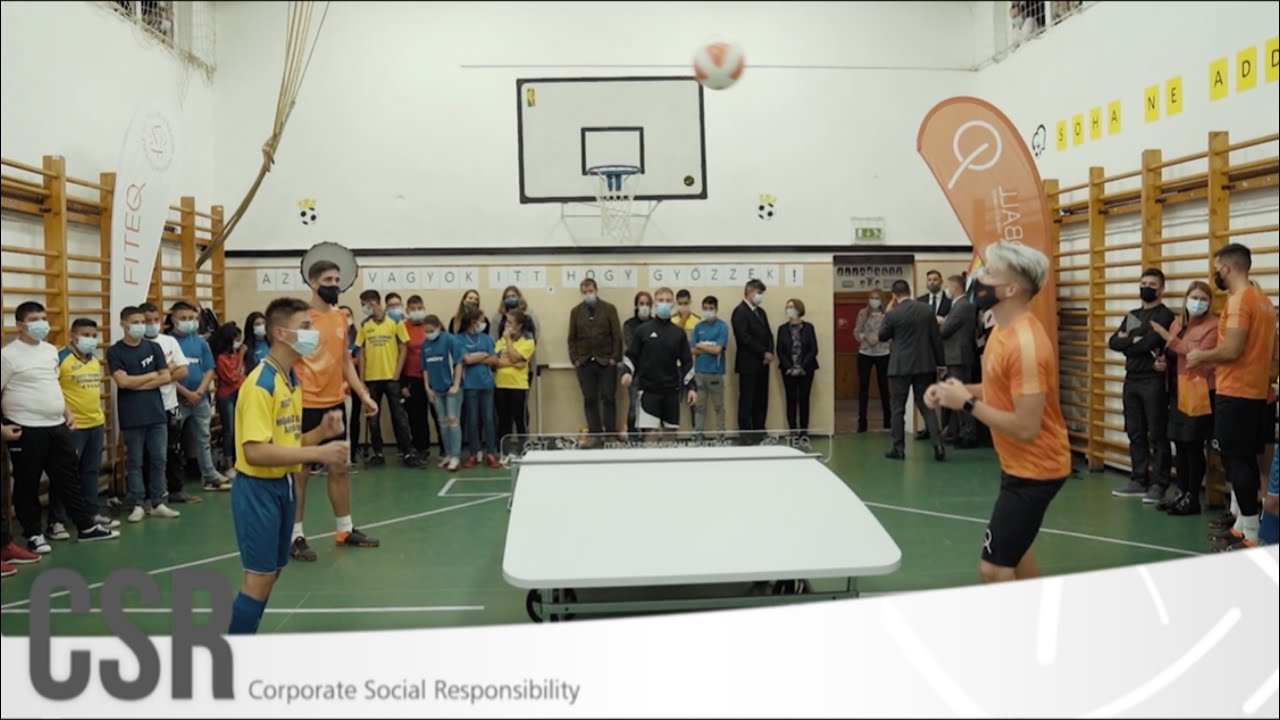 TEQBALL - Tanítsunk Magyarországért - Teq asztalátadó, Prügy