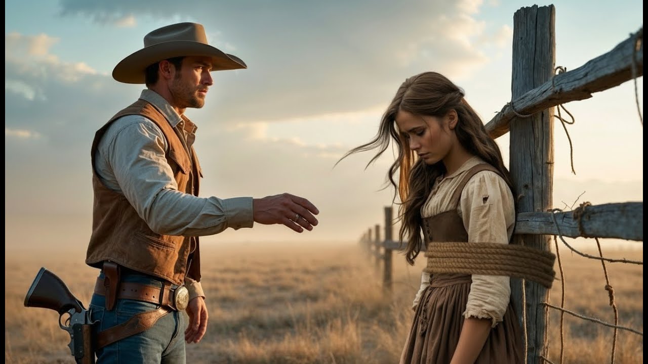 Lonely Cowboy Took In 18 Year Old Girl Who Was Left Tied to a Fence by Her Drunk Father…