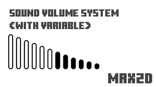 How to make sound volume system - Max2D [Eng And Indo sub]