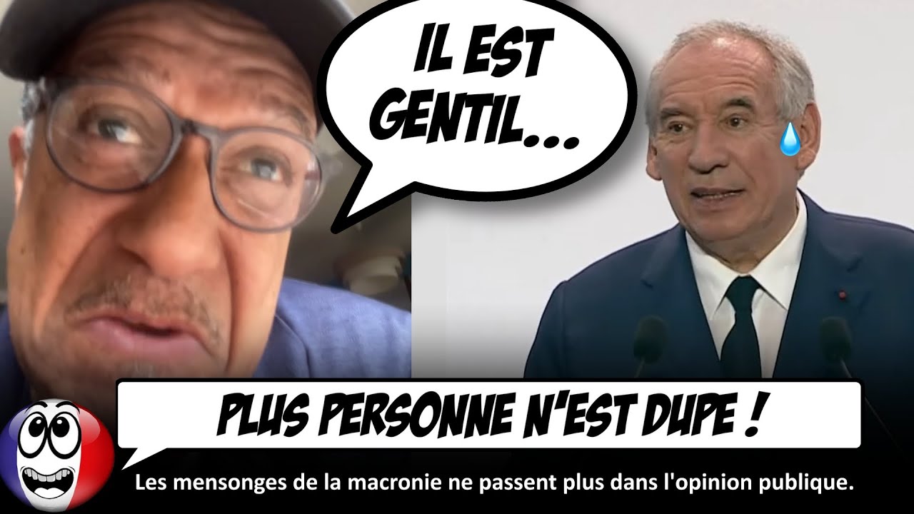 ⁣Pascal Légitimus se MOQUE de François Bayrou, et Macron MENT comme d'habitude...