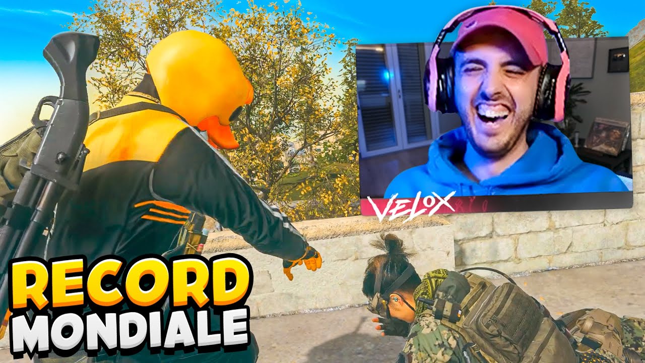 IL RECORD DEL MONDO più ASSURDO di WARZONE😂