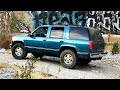 Stuffing 35 inch Tires on a Stock Tahoe and Going Off Road