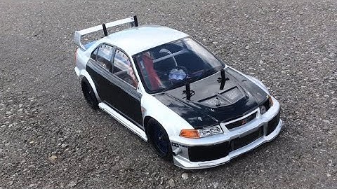 Tamiya Tt02 Evo 5 Hits Full Boost For The First (Too Fast To Handle)