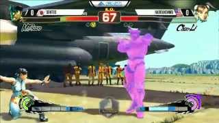 Sentos (Bison) vs HadoukenMD (Chun-Li) - EVO 2015 USF4 Pools - 720p/60fps