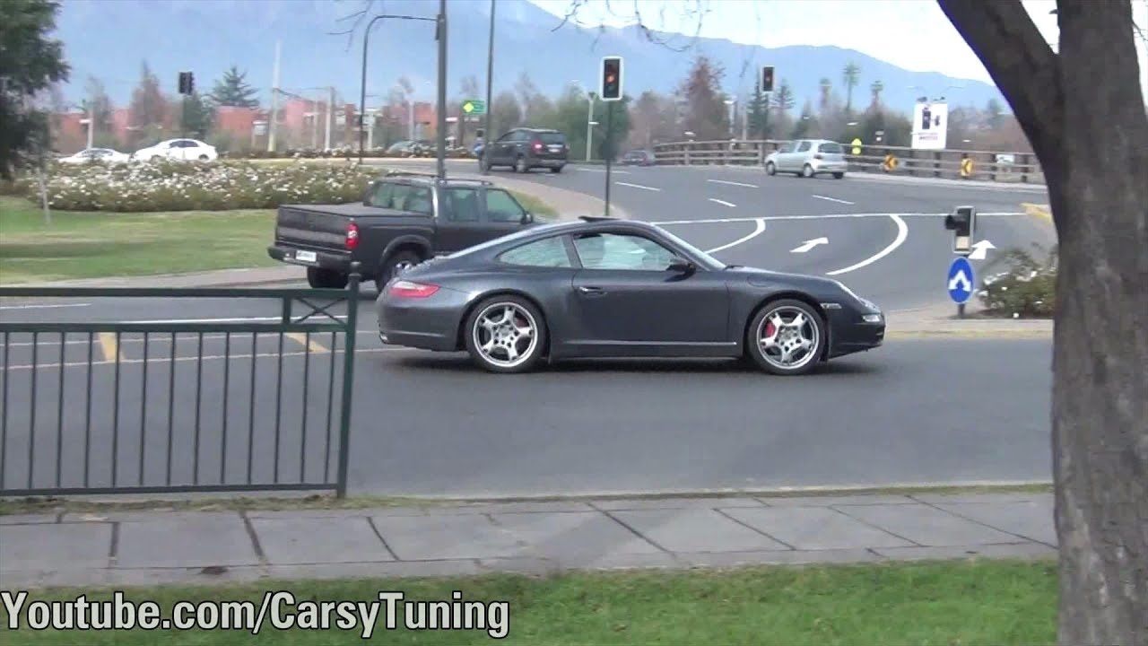 Porsche 911 Carrera S Loud Exhaust Sound Hit Rev Limiter YouTube