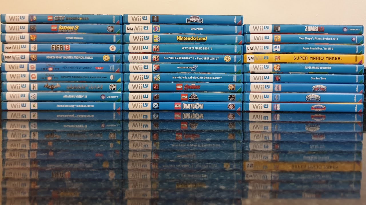 Nintendo Wii U Game Collection Choice in 2025 - YouTube