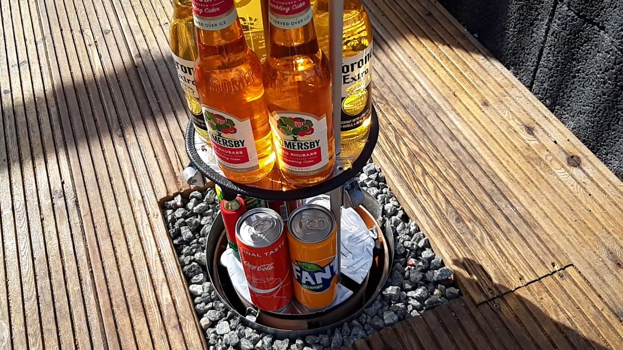 Bierkühler im Garten » In 7 Schritten zum Biersafe (DIY)