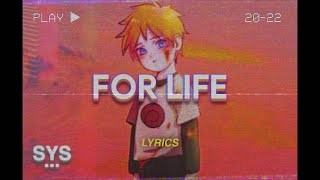 Eredaze - For Life (Lyrics)