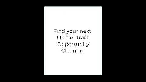 UK Contract Opportunity 2025