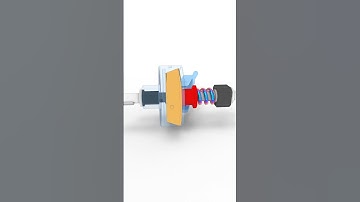 Ingenious Friction Mechanism: The Cone Clutch #automobile #mechanic #mechanism #engineering