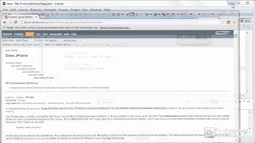 How to use the JFrame object in Java?