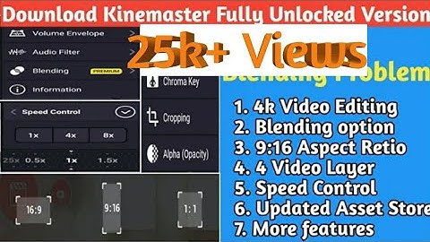Kinemaster Blending Problem ,Media Problem And Watermark Problem Solved | Technical Rajpurohit