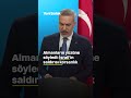 Hakan Fidan Almanların yüzüne vurdu: İsrail korsandır