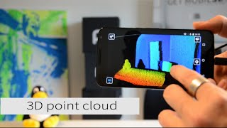 ToF depth sensing goes mobile on Android – visit pmd @CES 2016