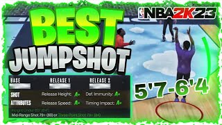 New Best Greenlight Jumpshot For Guards In Nba 2K23 Season 5 64 & Below