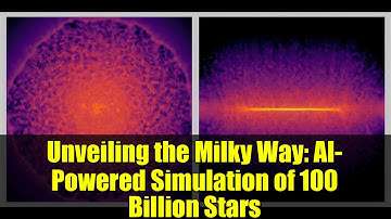 Unveiling the Milky Way: AI-Powered Simulation of 100 Billion Stars