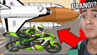 SPACESHIP Laban Sa BIG BIKE!?  || Tap Tap Riding screenshot 5