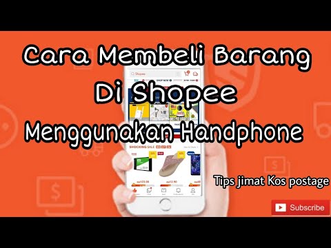 Cara beli barang di shopee guna handphone - YouTube