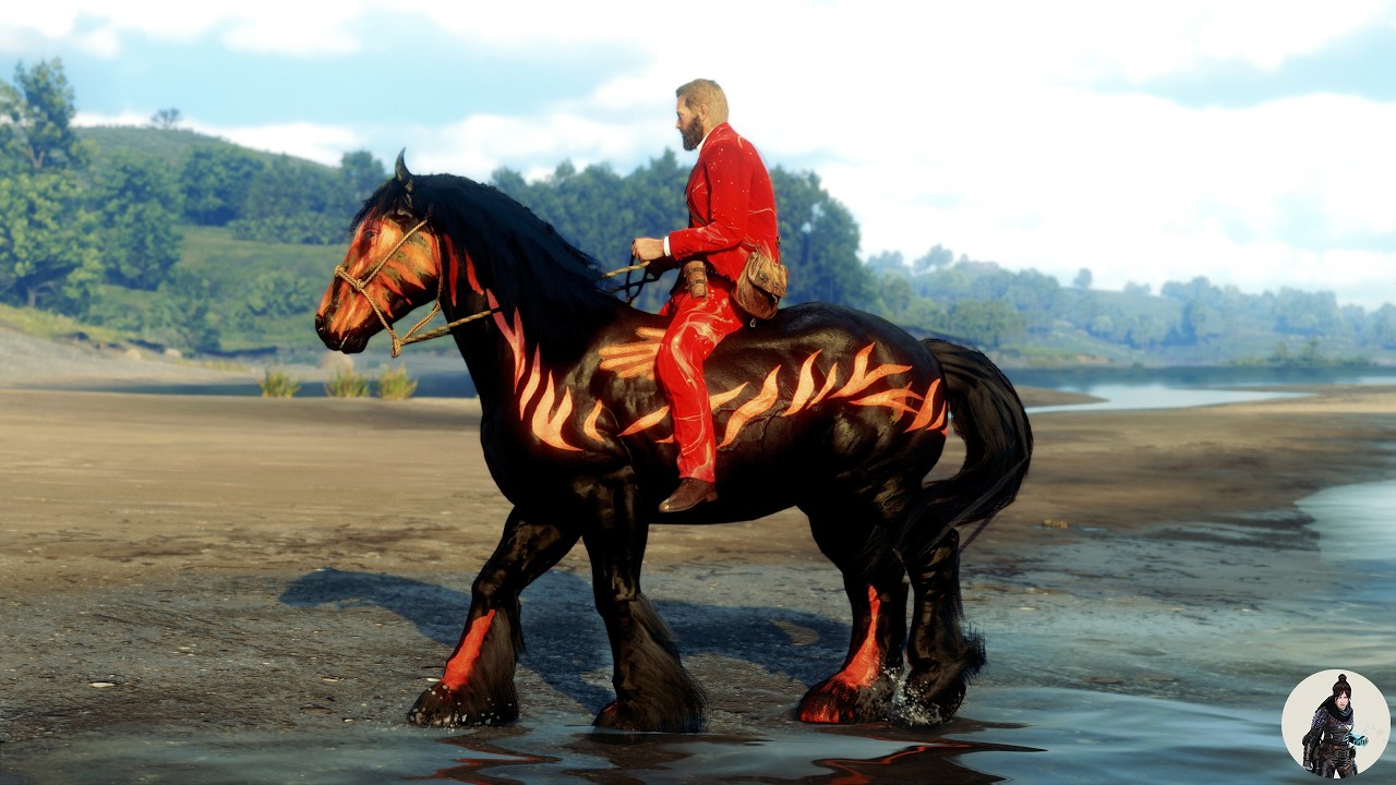 The Legendary Tamer | Arthur Morgan Discovers a Tribal Marked Horse Near Flatneck Station! 🕯️🐎